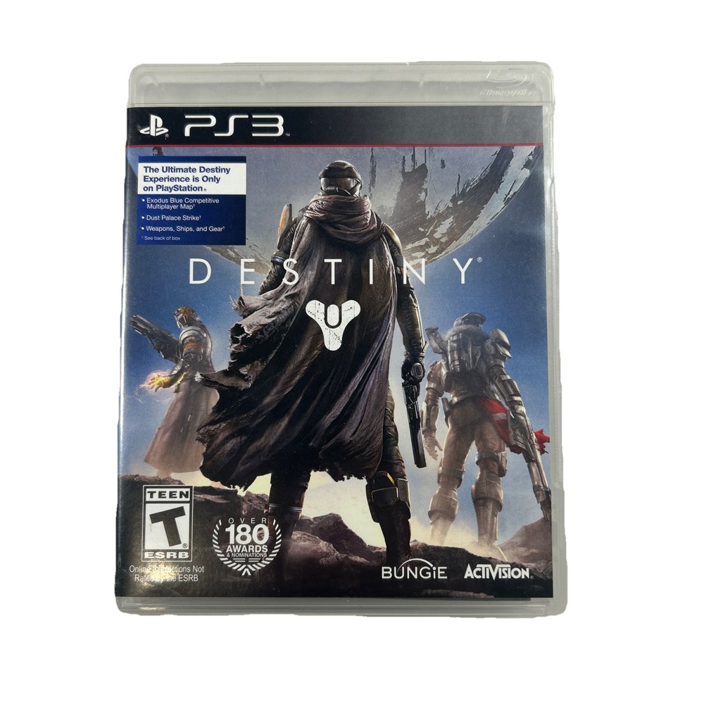 Destiny PS3 Video Game CIB Authentic Sony PlayStation 3 Activision 2014 Tested